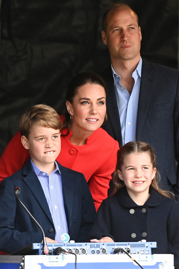 Kate Middleton a princ William s deťmi