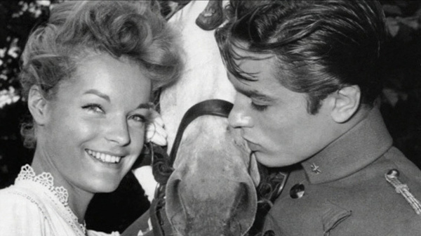 Romy Schneider a Alain Delon