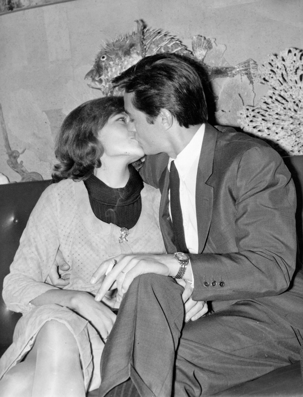 Romy Schnedier a Alain Delon