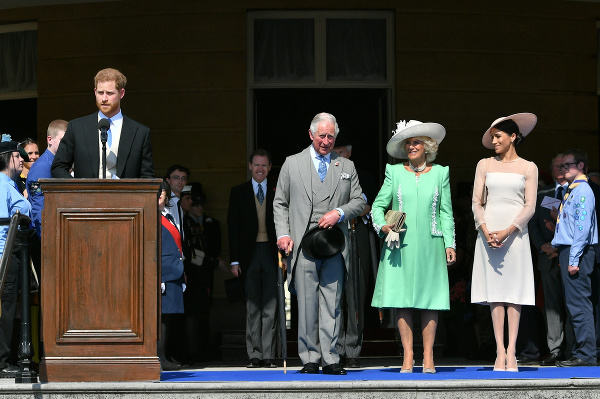 porinc Harry, Camilla, princ Charles, Meghan Markle