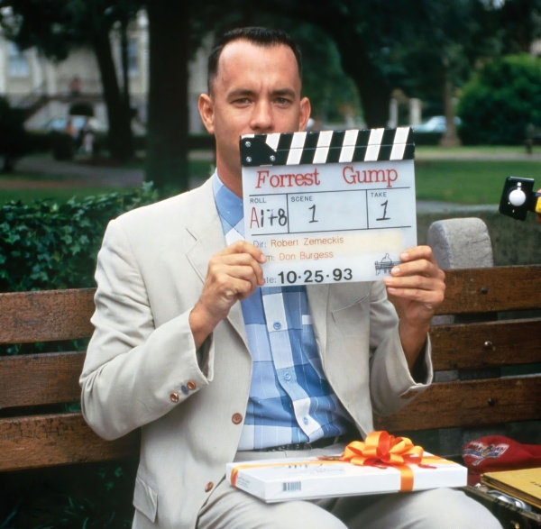 TOM HANKS vo filme FORREST GUMP (1994)