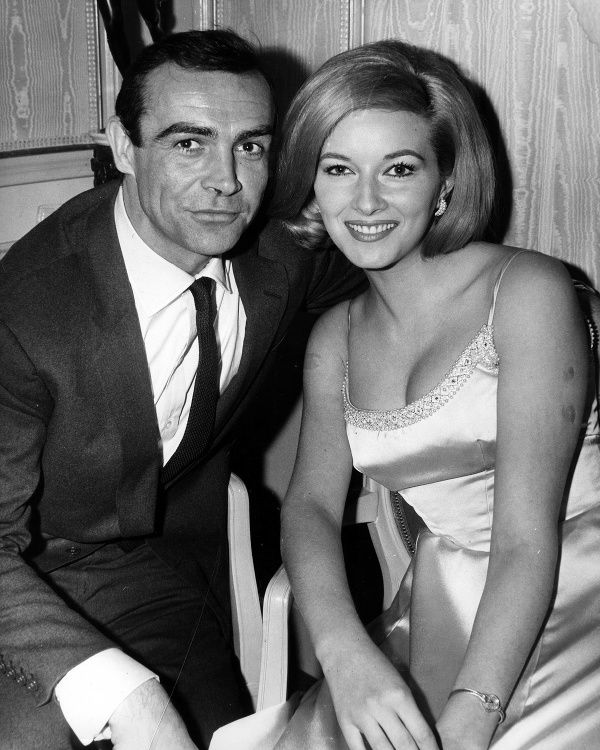 Sean Connery  s prvou manželkou Diane Cilento