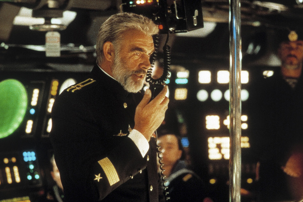 Sean Connery vo filme Honba na ponorku