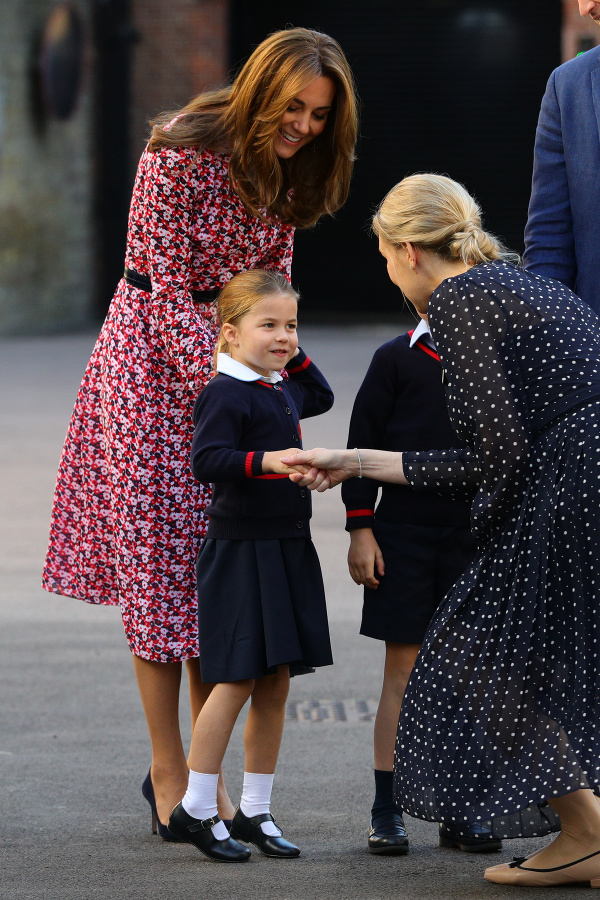 Princezná Charlotte s mamou Kate 