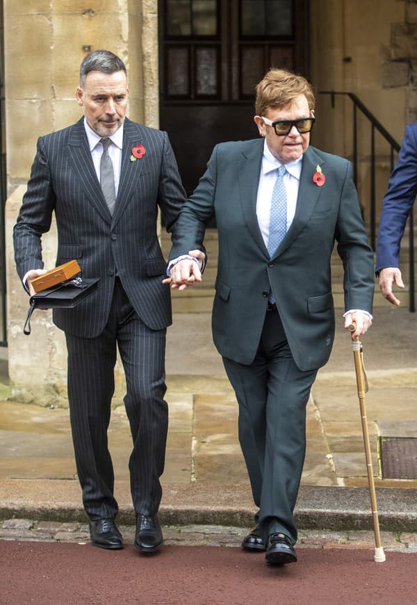 Sir Elton John a David Furnish