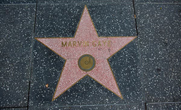 Marvinova Hviezda na Hollywoodskom chodníku slávy.