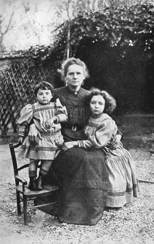 Marie Curie s dcérami