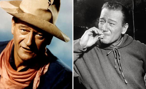 John Wayne zomrel na rakovinu pľúc v roku 1979.