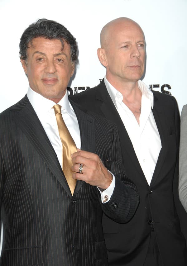 Sylvester Stallone, Bruce Willis 