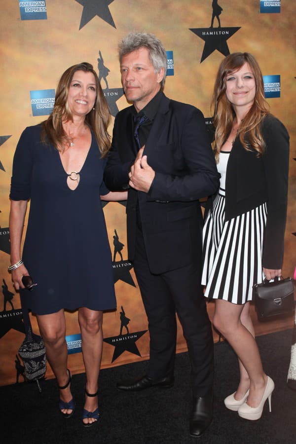Dorothea Hurley, Jon Bon Jovi a ich dcéra Stephanie Rose Bongiovi 