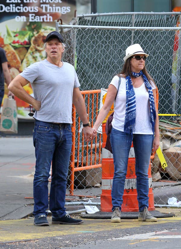 Jon Bon Jovi s manželkou Dorotheou Hurley.