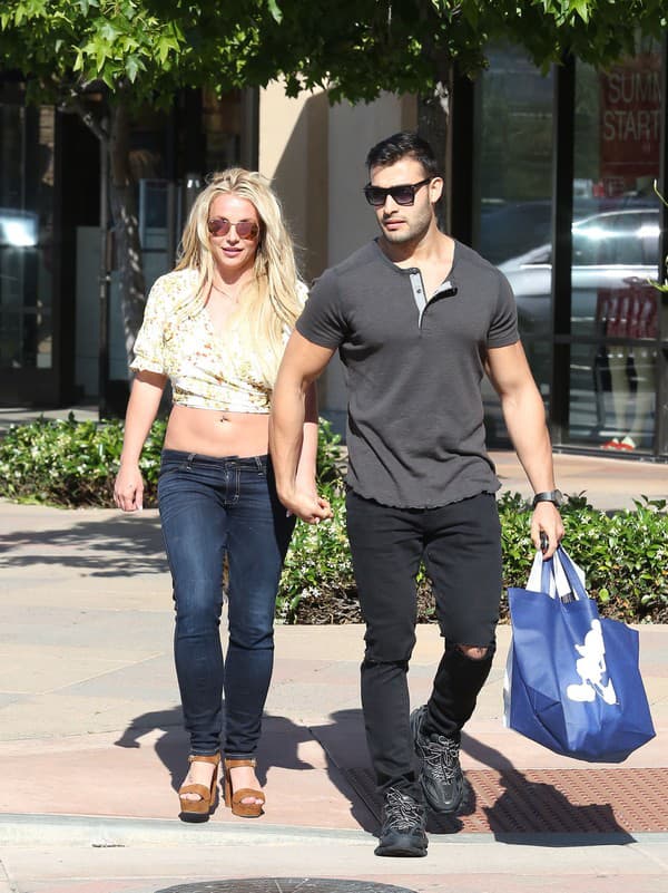 Britney Spears a Sam Asghari