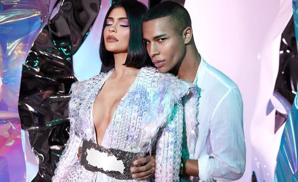 Kylie Jenner a Olivier Rousteing, Balmain