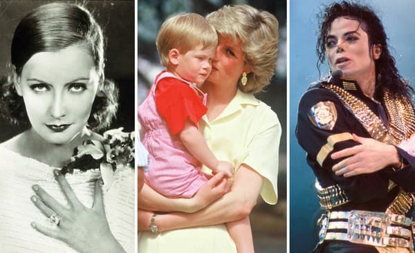 Greta Garbo, princezná Diana, Michael Jackson