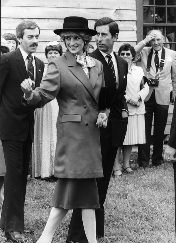 Princezná Diana s manželom, princom Charlesom.