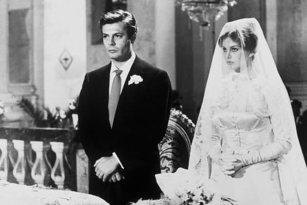 Claudia Cardinale a Marcello Mastroianni vo filme Krásny Antonio (1960).