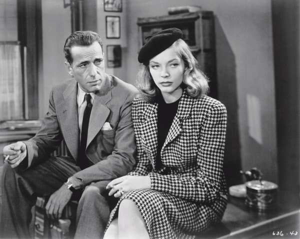Humphrey Bogart a Lauren Bacall.