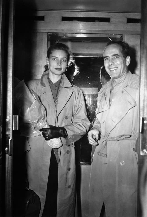 Humphrey Bogart a Lauren Bacall.