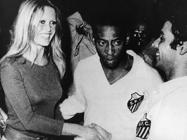 Brigitte Bardot a Pelé