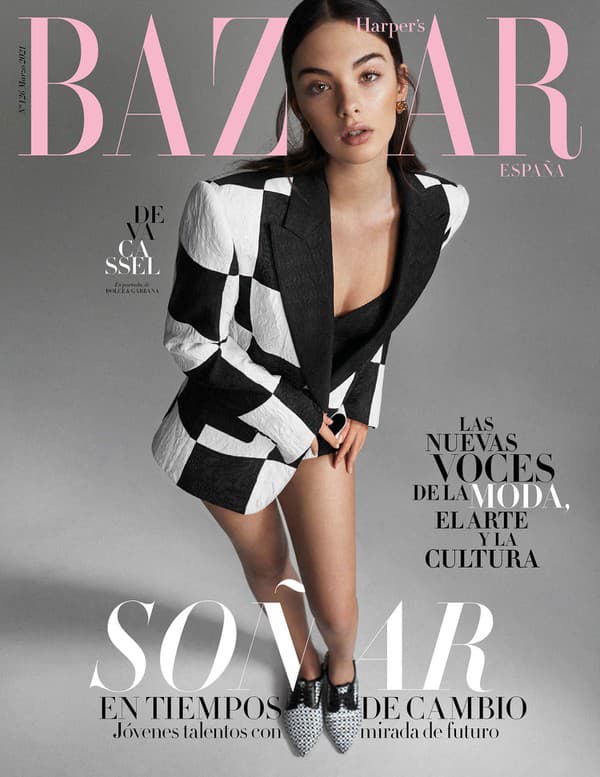 Deva Cassel na titulke magazínu Harper's Bazaar
