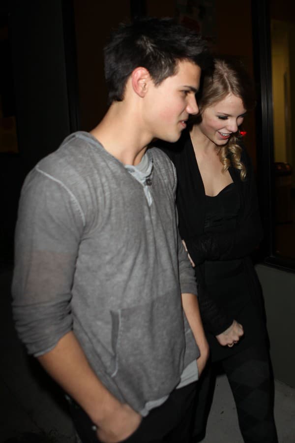 Taylor Lautner počas rande s Taylor Swift 