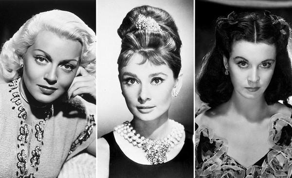 Lana Turner, Audrey Hepburn, Vivien Leigh