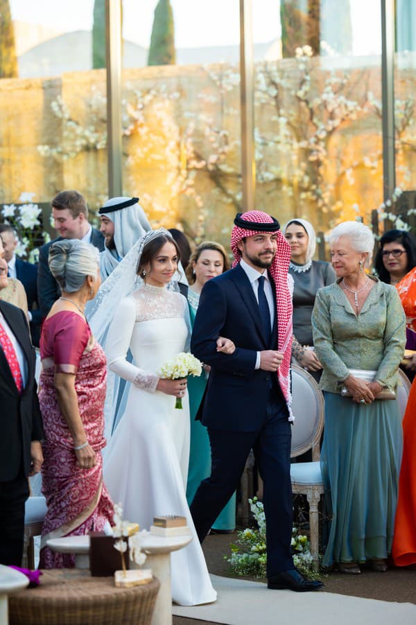 Jordánska princezná Iman sa vydala.