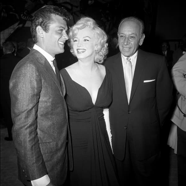 Marilyn Monroe, Tony Curtis a George Raft