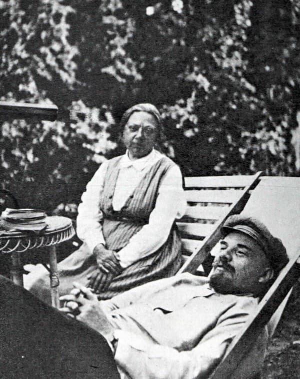 Lenin s Krupskou