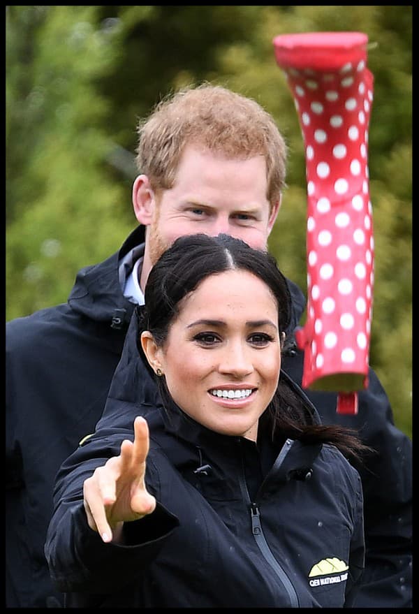 Princ Harry so svojou manželkou Meghan Markle