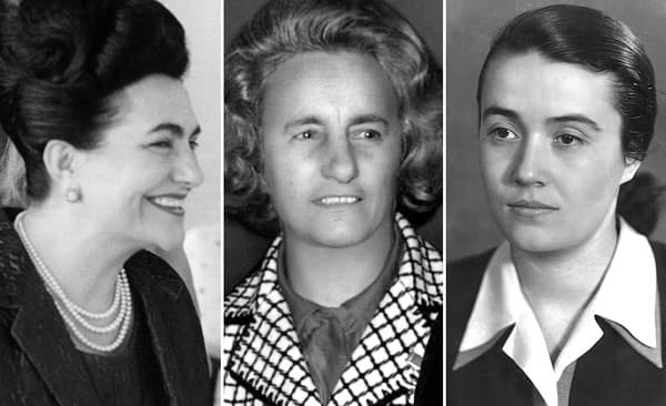 Jovanka Broz, Elena Ceausescu, Nexhmije Hodža. Moc im zachutila.