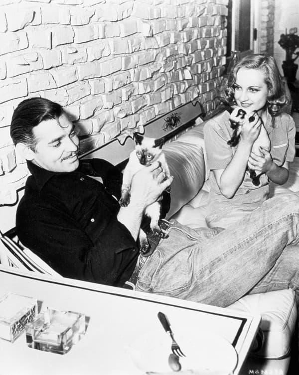 Clark Gable a Carole Lombard