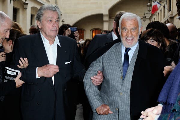 Alain Delon a Jean Paul Belmondo patria k nezabudnuteľným filmovým ikonám.

