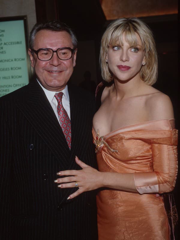 Miloš Forman s Courtney Love