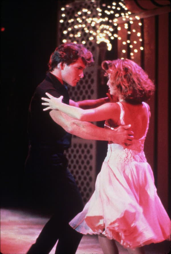 Jennifer Grey a Patrick Swayze  (Hriešny tanec) 