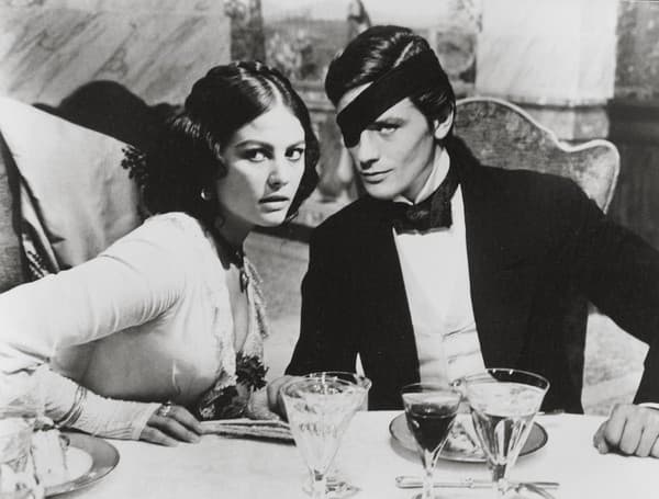 Claudia Cardinale a Alain Delon