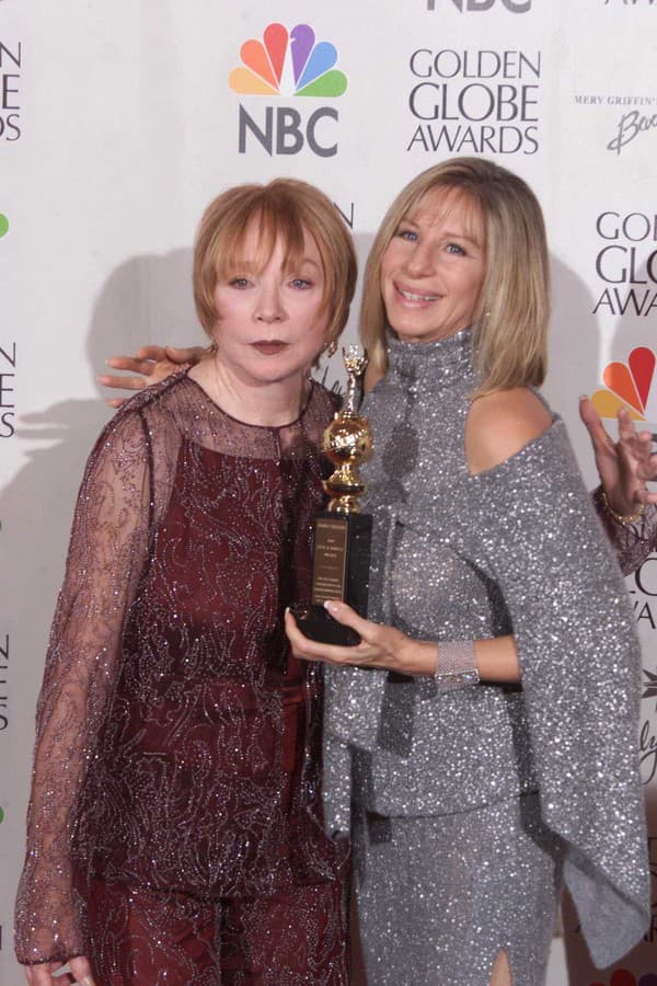 Barbra s hereckou kolegyňou, kamarátkou Shirley MacLaine