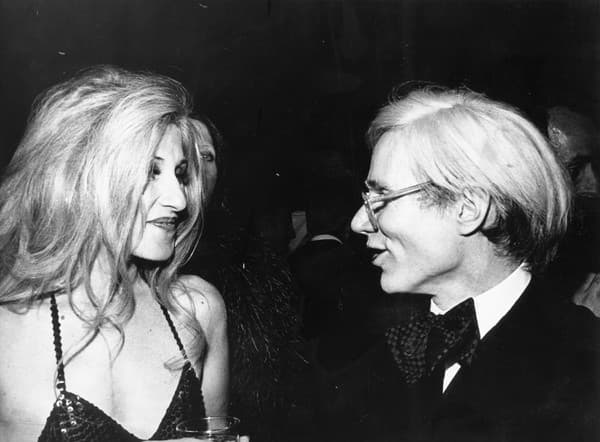 Andy Warhol a Jane Holzer 