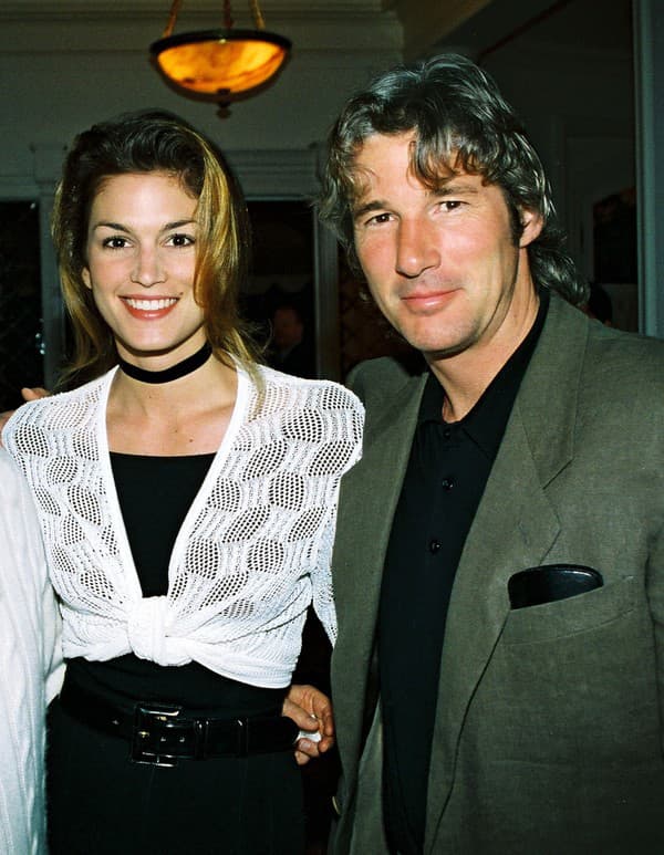 Richard Gere a Cindy Crawford