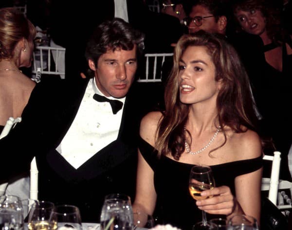 Richard Gere a Cindy Crawford