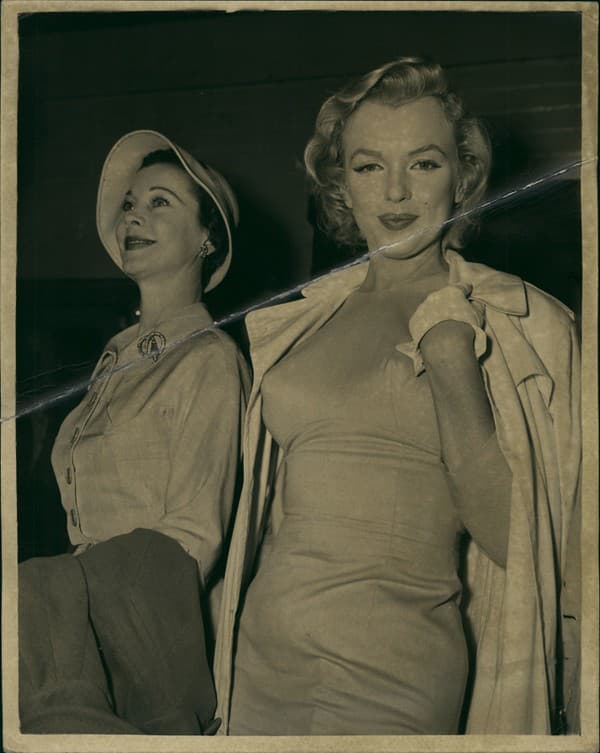 Vivien Leigh a Marilyn Monroe