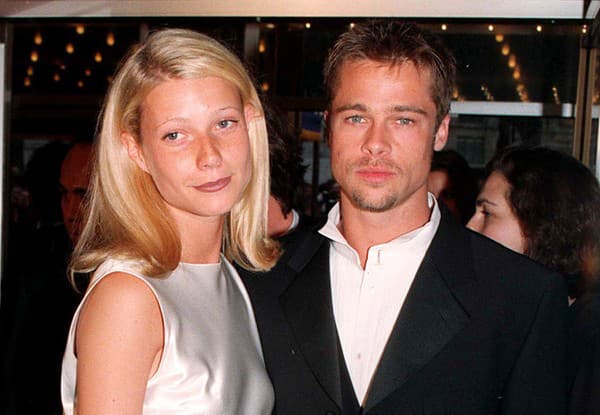 Gwyneth Paltrow a Brad Pitt