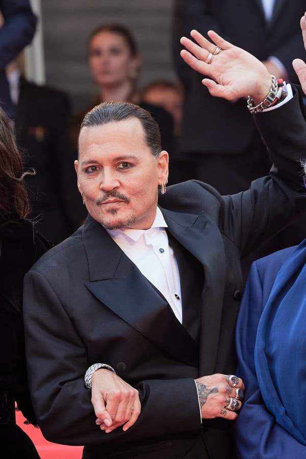 Johnny Depp v Cannes.