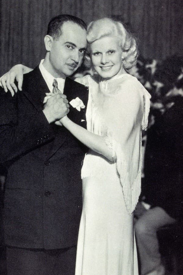 Jean Harlow s manželom Paulom Bernom