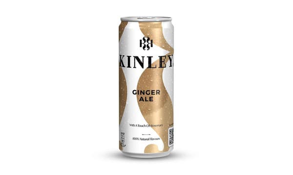 Kinley Ginger Ale je popoludňajšia osviežujúca lahôdka s chuťou zázvoru a citrusov.