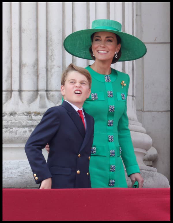 Princ George so svojou mamou, princeznou Kate.