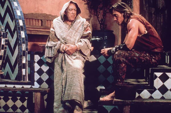 Kevin Sorbo s Anthony Quinnom v Herkulesovi