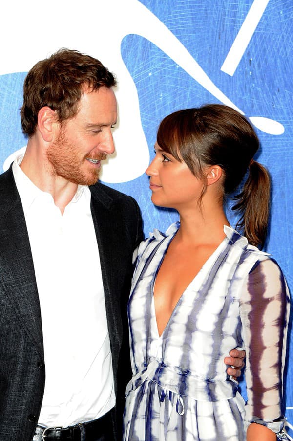 Manželia Michael Fassbender a Alicia Vikander.