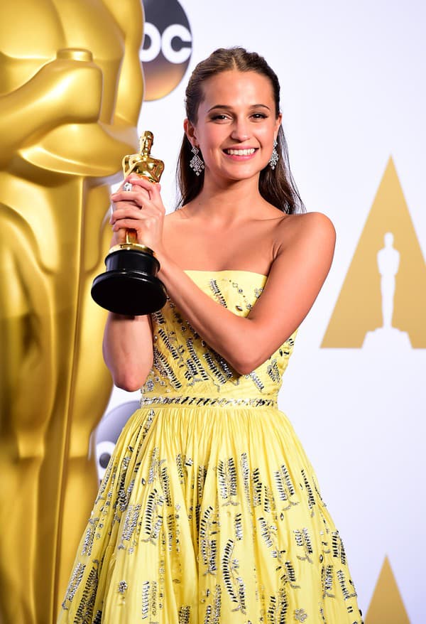 Herečka Alicia Vikander.