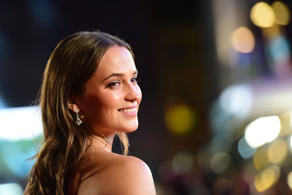 Herečka Alicia Vikander.